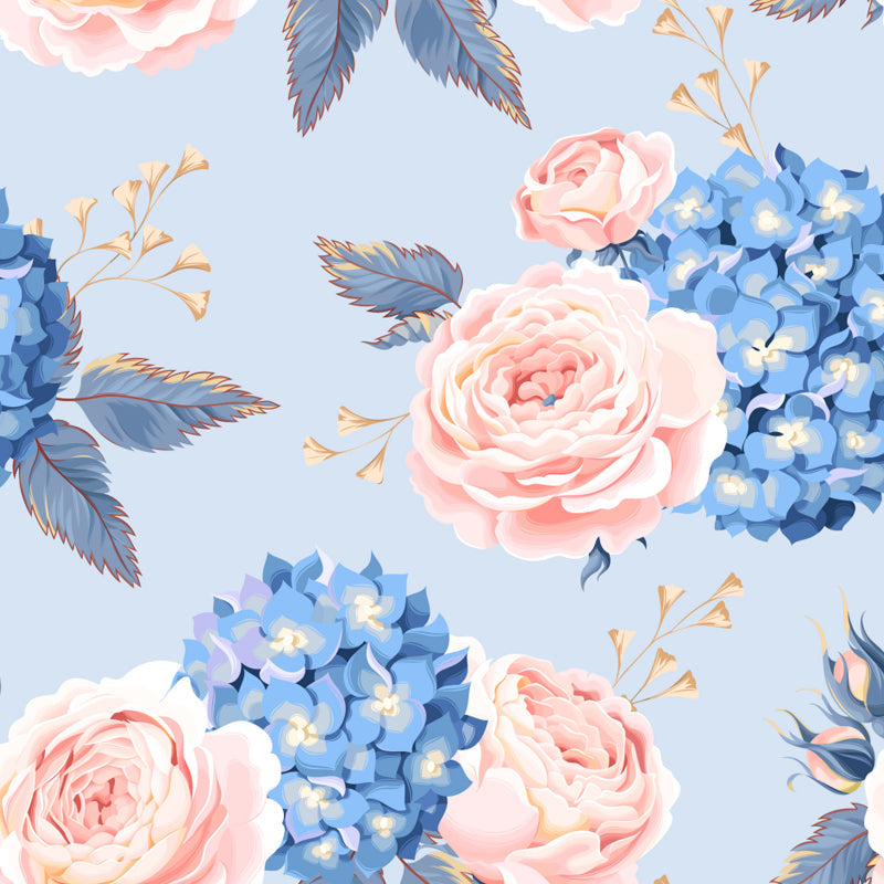 Ganzrose Wandverkleidung Wandbild Wohnzimmer Blumen Wandkunst in sanften Farben für Dekoration