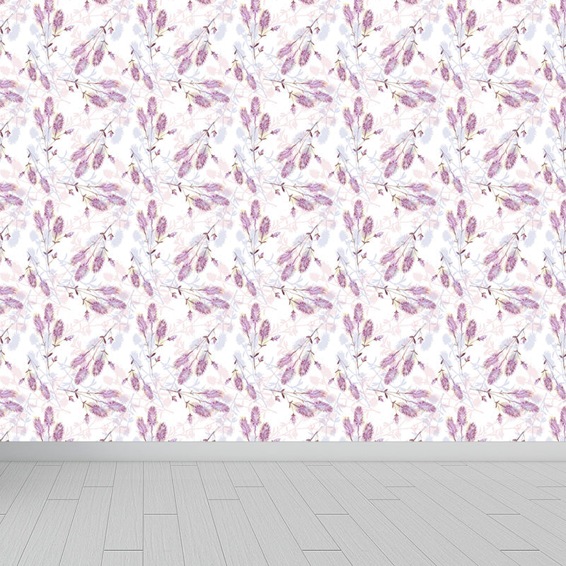 Wasserfeste Blumen Wandtattoo Anpassbare Moderne Wandverkleidung für Hausinterieur