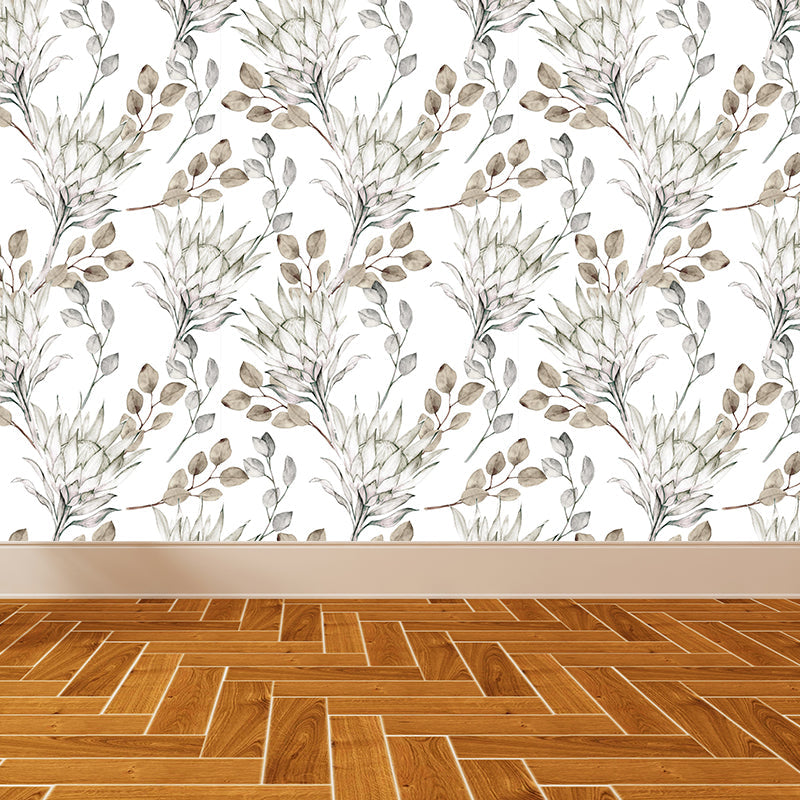 Wasserfeste Blumen Wandtattoo Anpassbare Moderne Wandverkleidung für Hausinterieur