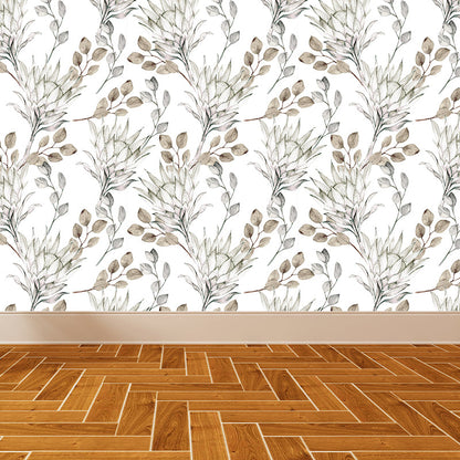 Wasserfeste Blumen Wandtattoo Anpassbare Moderne Wandverkleidung für Hausinterieur