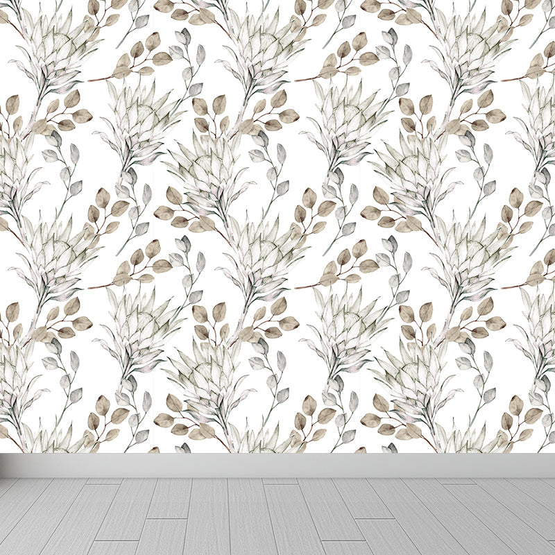 Wasserfeste Blumen Wandtattoo Anpassbare Moderne Wandverkleidung für Hausinterieur