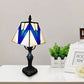 Frendorf | Lustria – Vintage-inspirierte Tiffany-Glas-Schreibtischlampe