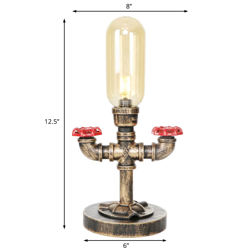 Industrielicht - RoboMetall Tischlampe