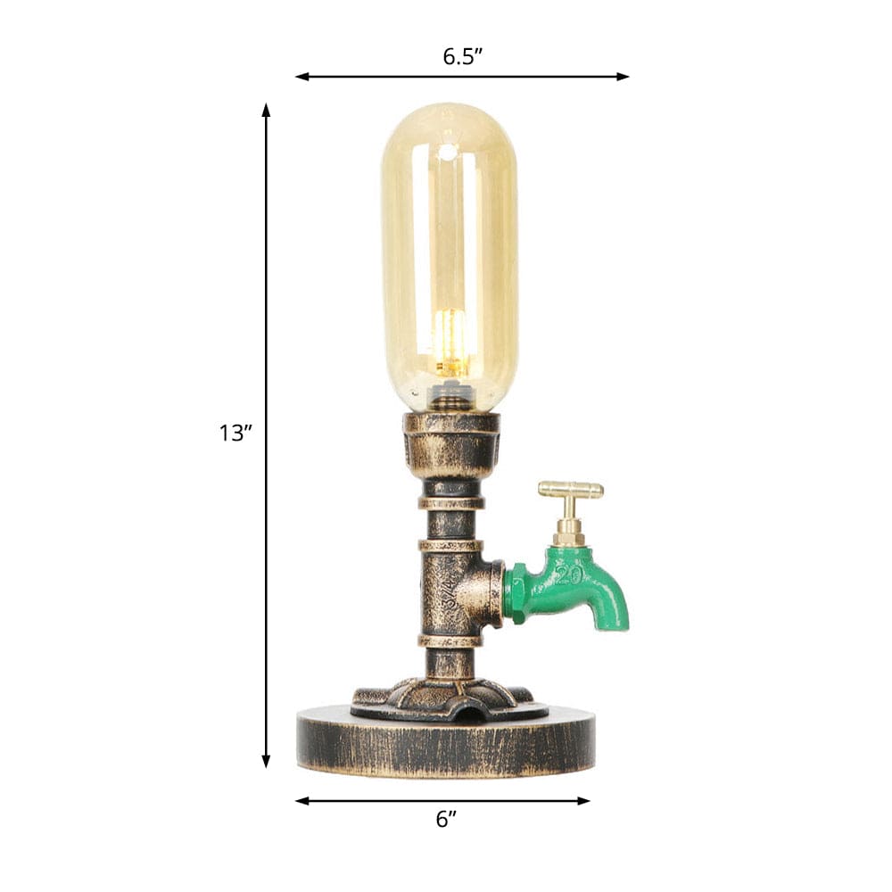 Industrielicht - RoboMetall Tischlampe