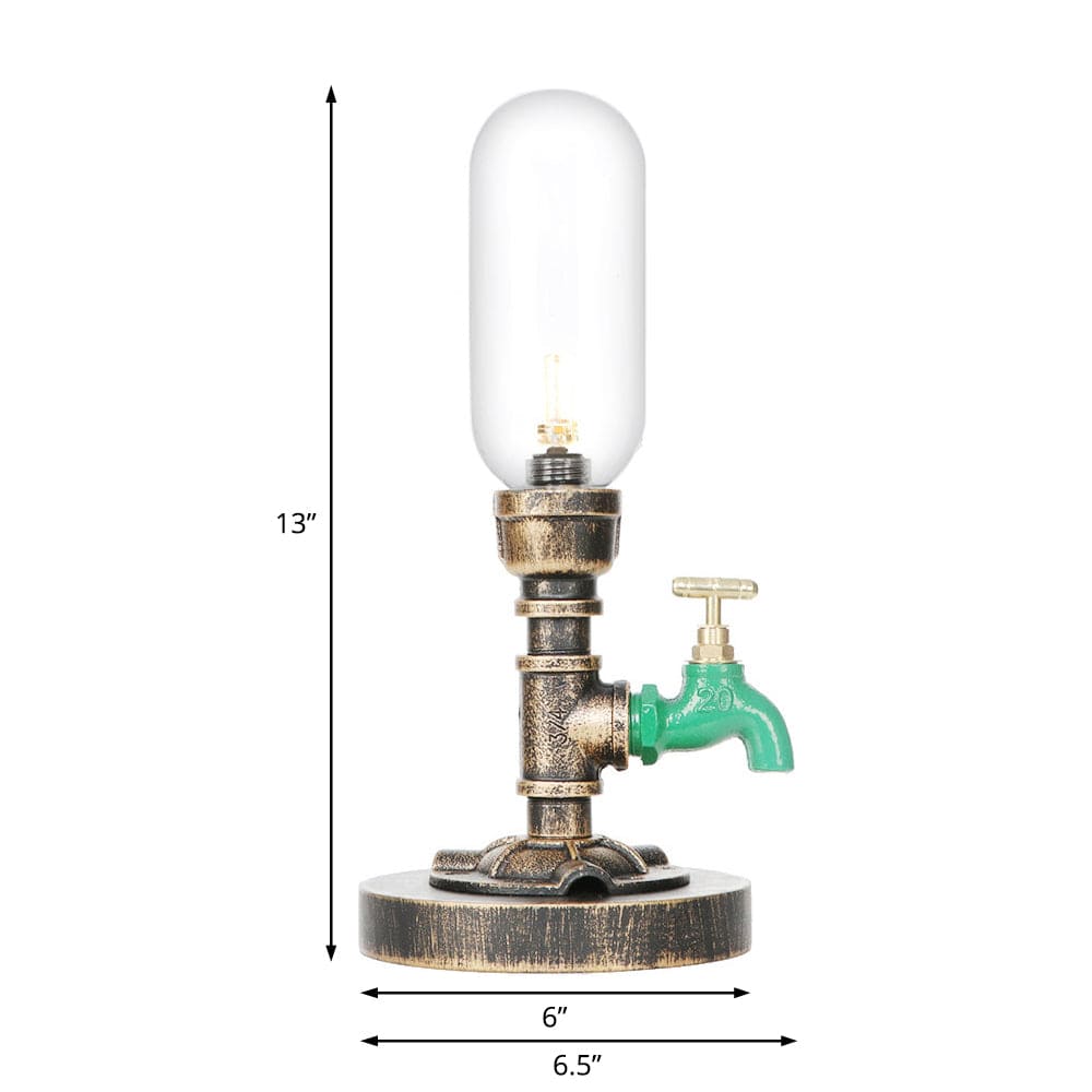 Industrielicht - RoboMetall Tischlampe