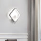 Frendorf | Fillet Quadrat Ring Acryl Wandleuchte Einfachheit Weiß LED Wandmontierte Lampe in Warm/Weiß Licht, 10"/12" Breit
