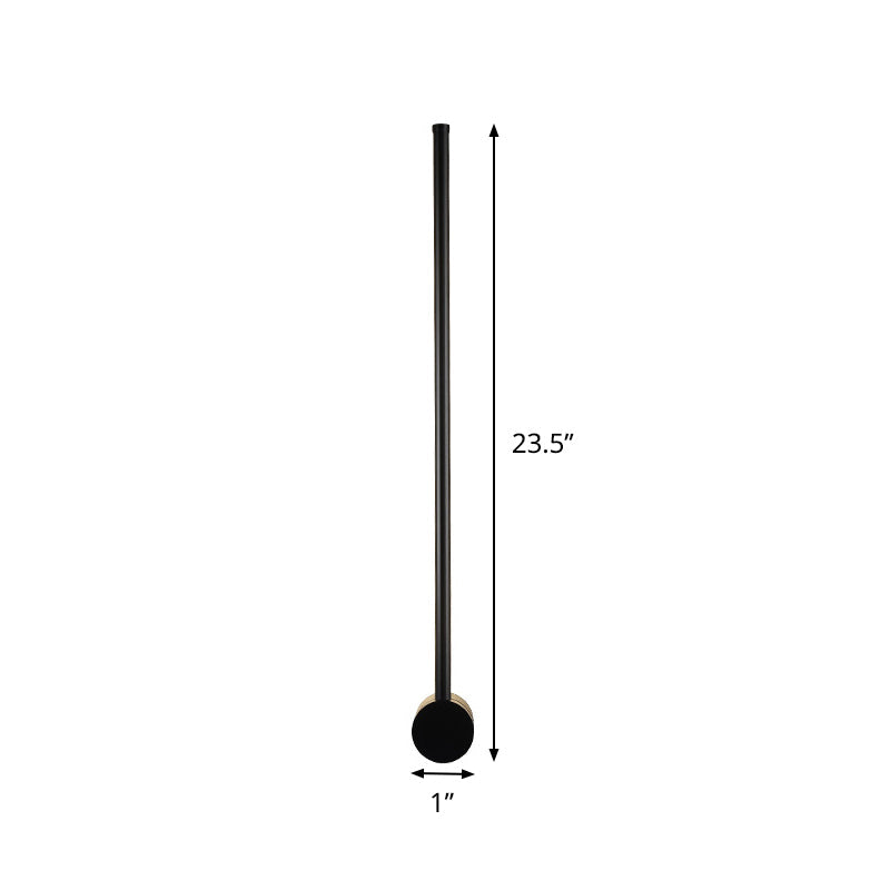 Frendorf | Needle Sword Iron Wandlamp Fixture Simplicity Zwart 23,5/31,5 Inch Hoog LED Sconce Ideeën voor Lounge