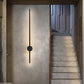 Frendorf | Needle Sword Iron Wandlamp Fixture Simplicity Zwart 23,5/31,5 Inch Hoog LED Sconce Ideeën voor Lounge