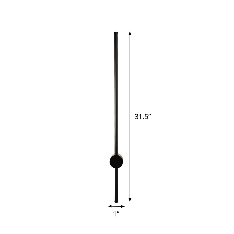 Frendorf | Needle Sword Iron Wandlamp Fixture Simplicity Zwart 23,5/31,5 Inch Hoog LED Sconce Ideeën voor Lounge