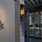 Frendorf | Tubular Cage Corridor Wall Lighting Farm Iron 1-Head Gelb und Grün/Weiß/Lila und Weiß Wandleuchte mit Kunstblume