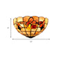 Frendorf | Petal Eetkamer Wandlamp met Fruits Shell Tiffany Antieke Wandlamp in Beige voor Hotel
