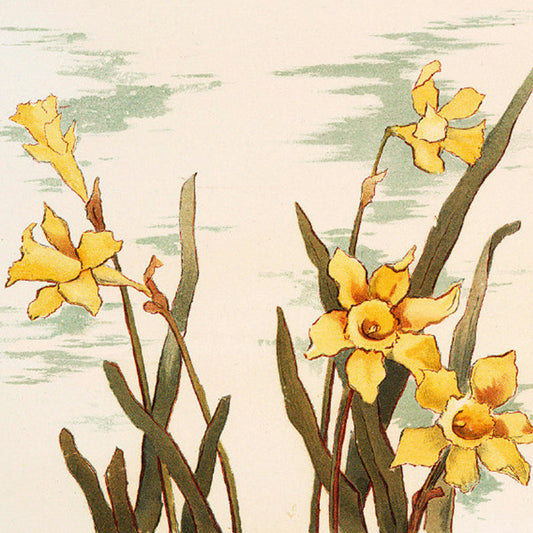 Gelbe Blumen Wandtattoo Florentine Zeitgenössische Fleckenresistente Wandkunst für die Küche