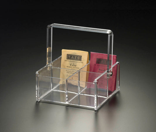 Frendorf | 4-Fächer-Teebeutel-Organizer
