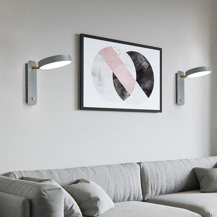 Frendorf | IllumiTurn – Nordic LED Drehbare Wandleuchte | Macaron Design | Verstellbare Beleuchtung
