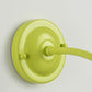 Modern Art Deco Round Glass Metal 1-Light Wall Sconce Lamp For Bedroom