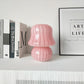 Frendorf | MushLume Glas Tischlampe | Französisches Design | Handgefertigt | Pilzform | Deko & Beleuchtung