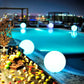 Frendorf | AuraColor Gartenball LED-Beleuchtung – 16 Farben – Kabellos, wetterfest und stimmungsvoll für Garten, Terrasse und Party
