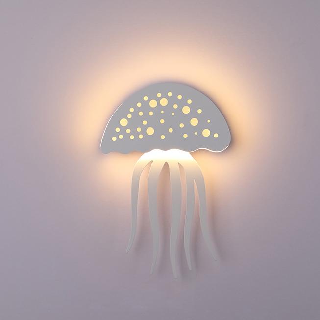 Moderne kreative 1-Licht LED Qualle Wandleuchte