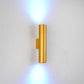 Frendorf | LightVibe Aluminium Wandleuchte Zylinder | 2-flammig | Modernes Design | Innen & Außen