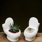 "FloraFlush" Toilettenförmiger Blumentopf