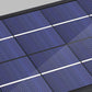 Modern Minimalist Solar Rechteck PC LED Außen Wandleuchte Lampe Für Außenpatio