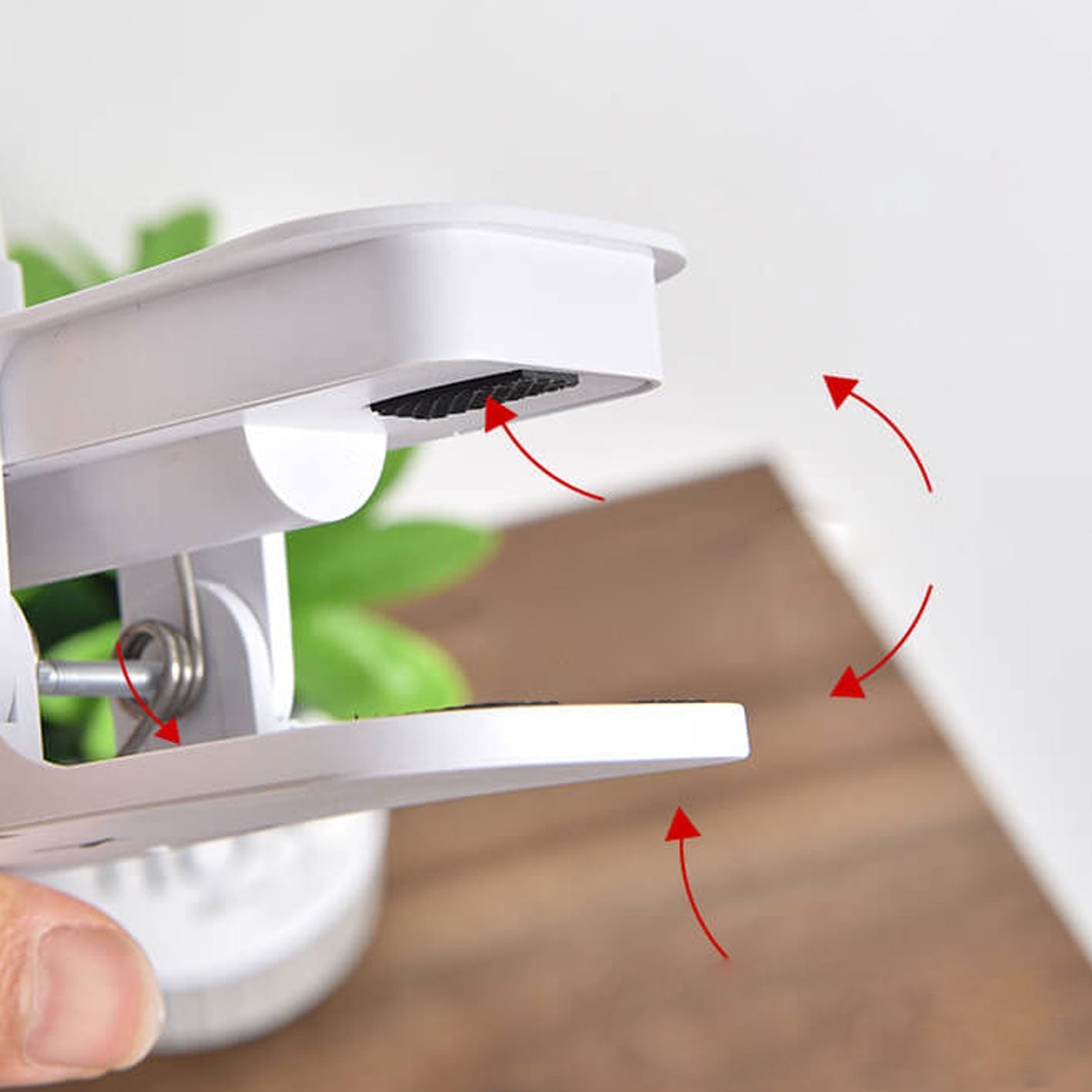 Frendorf | BrightBird Nordic LED Tischlampe | USB-Ladung | Nachtlicht mit Vogelclip | Modernes Design
