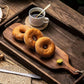 Frendorf | RusticChef - Holzschneidebrett mit Griff zum Kochen und Servieren