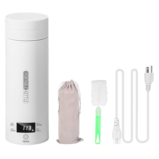 Frendorf | 17Oz Edelstahl Reise Elektro Wasserkocher mit 4 Temperaturvoreinstellungen