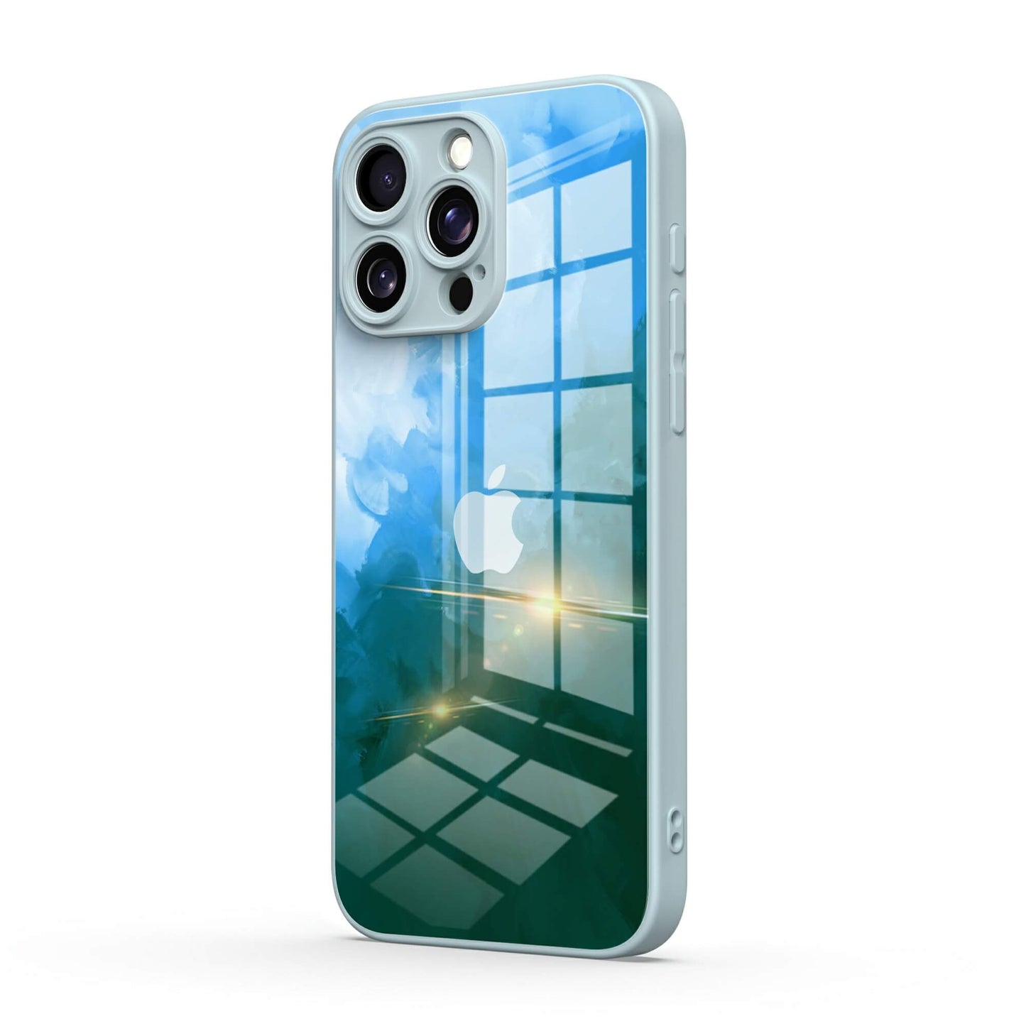 Frendorf | Blau/Schwarz | Schlagfeste Schutzhülle für iPhone-Serie