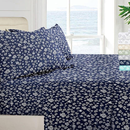 Frendorf | 1800 Serie Ägyptisches Floral Bettwäsche Set