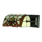 Frendorf | Office Banker Wandlicht Gekleurde Glas Victoriaans Ontwerp Tiffany Stijl Wandlamp in Beige