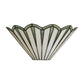 Frendorf | Glas Kegel Wandleuchte Koffiehuis 1 Licht Eenvoudige Stijl Shuttlecock Wandlamp in Groen