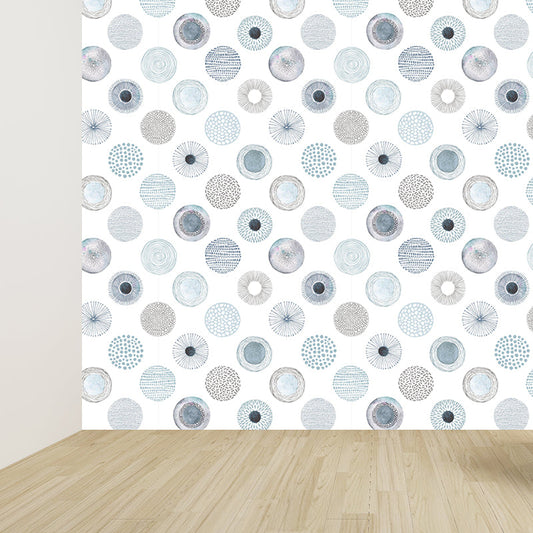 Große Löwenzahn Tapete Mural Modernes Novitäten Blumenprint Wandverkleidung in Pastellfarbe