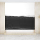 Big Ink Painting Mural Wallpaper Minimalismus Abstrakte Wandkunst in Schwarz und Weiß