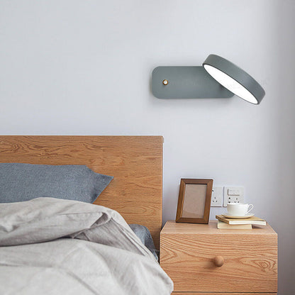 Frendorf | IllumiTurn – Nordic LED Drehbare Wandleuchte | Macaron Design | Verstellbare Beleuchtung
