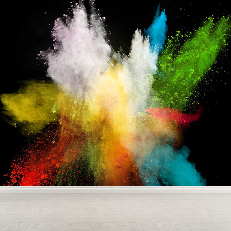 Whole Bursting Powder Tapete Wandbild Modern Schöne Abstrakte Wanddekoration in Multifarbe