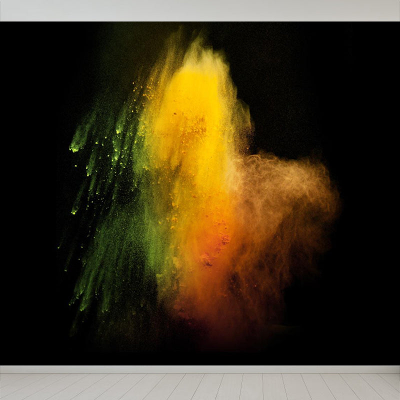 Whole Bursting Powder Tapete Wandbild Modern Schöne Abstrakte Wanddekoration in Multifarbe