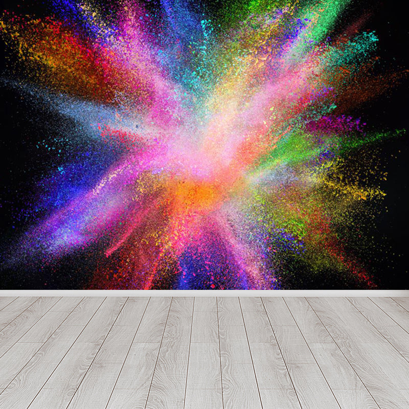 Whole Bursting Powder Tapete Wandbild Modern Schöne Abstrakte Wanddekoration in Multifarbe