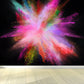Whole Bursting Powder Tapete Wandbild Modern Schöne Abstrakte Wanddekoration in Multifarbe