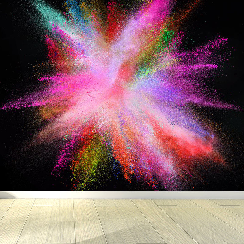 Whole Bursting Powder Tapete Wandbild Modern Schöne Abstrakte Wanddekoration in Multifarbe