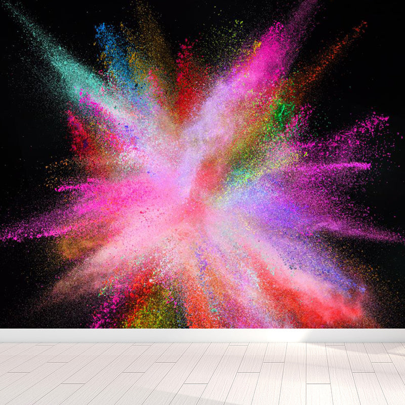 Whole Bursting Powder Tapete Wandbild Modern Schöne Abstrakte Wanddekoration in Multifarbe