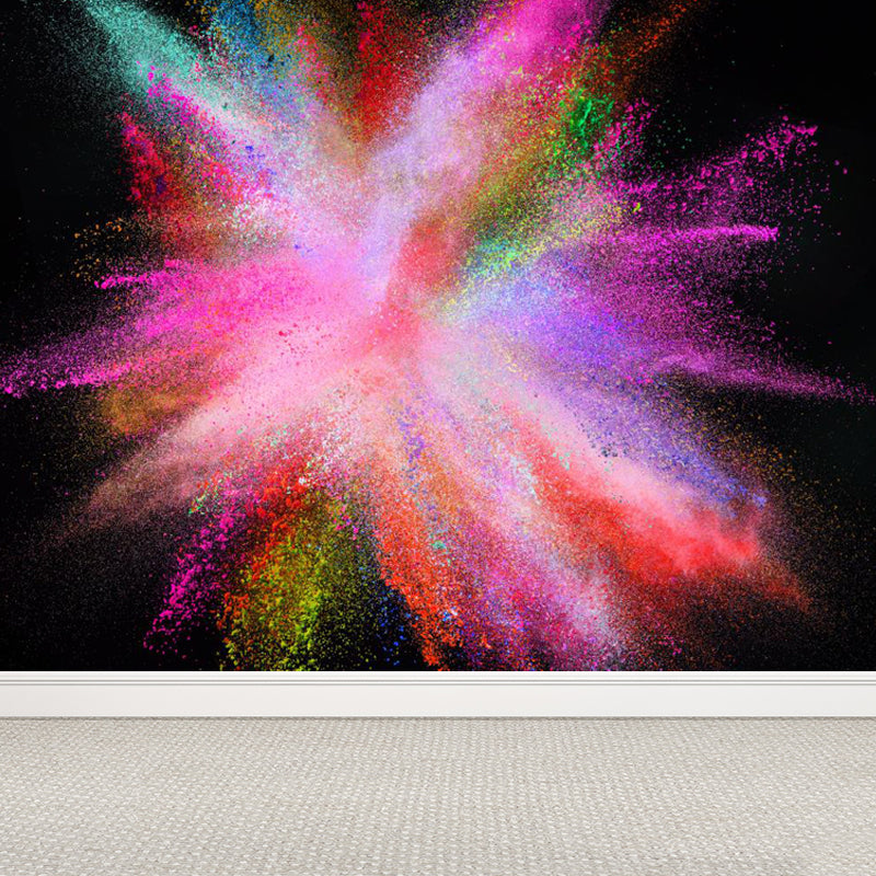 Whole Bursting Powder Tapete Wandbild Modern Schöne Abstrakte Wanddekoration in Multifarbe