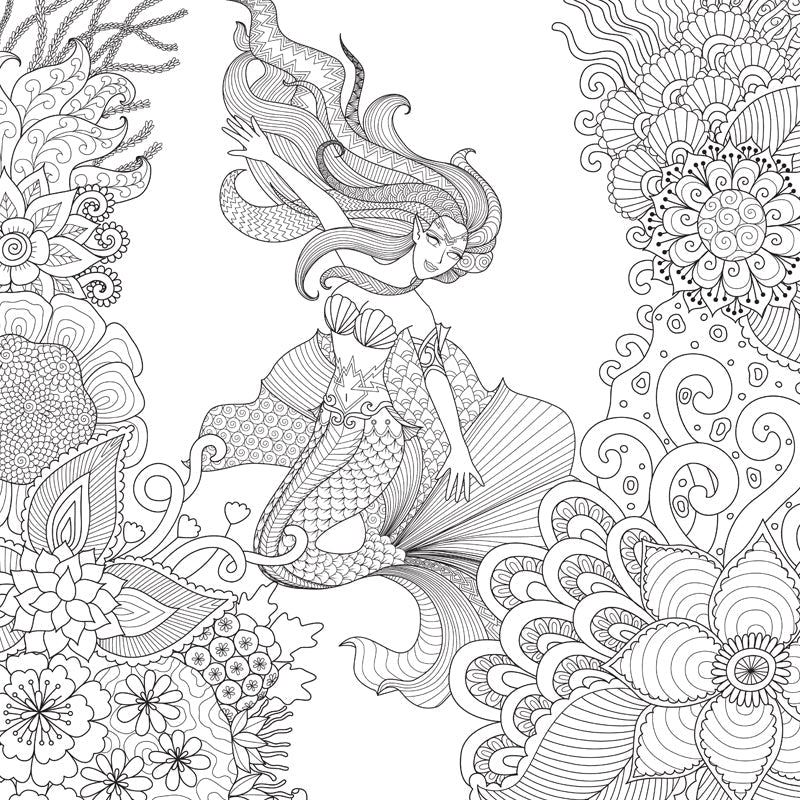 Frendorf | Kinderen Fantasy Geheim Tuin Muur Decal Zwart-wit Waterdichte Wandkunst voor Kamer