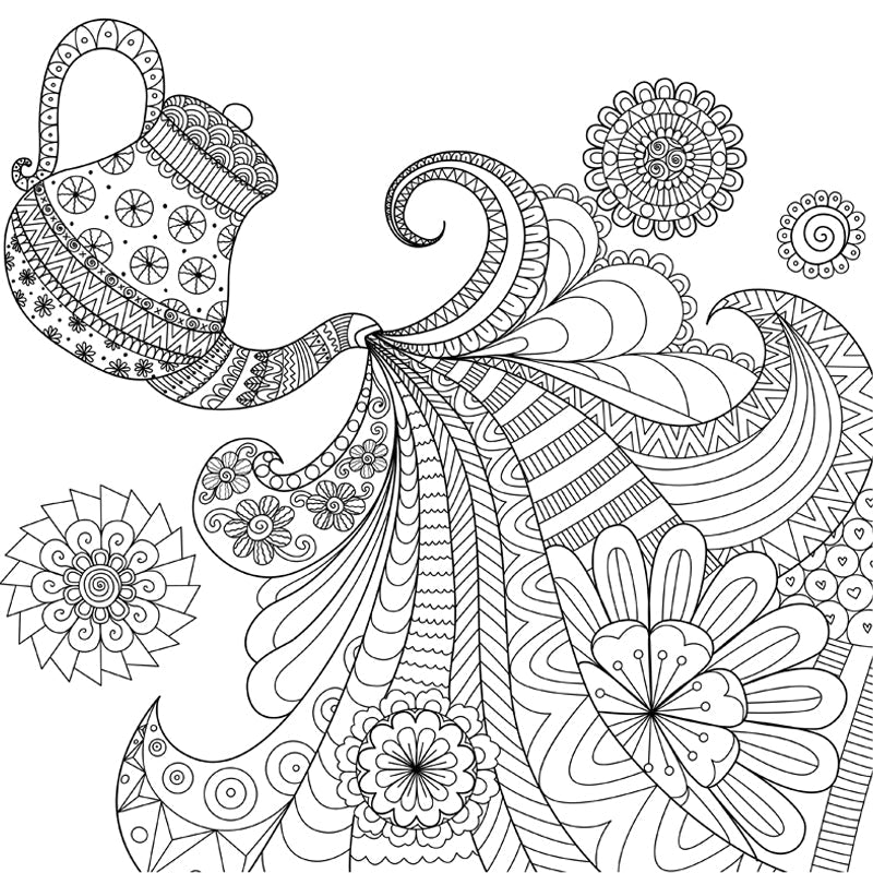 Frendorf | Kinderen Fantasy Geheim Tuin Muur Decal Zwart-wit Waterdichte Wandkunst voor Kamer