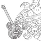 Frendorf | Kinderen Fantasy Geheim Tuin Muur Decal Zwart-wit Waterdichte Wandkunst voor Kamer