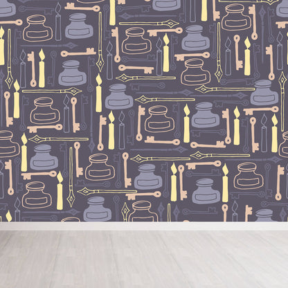 Ganzes Cartoon-Muster Wandtapete Dekorative Moderne Mädchen Schlafzimmer Wandverkleidung