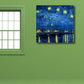 Van Gogh Natur Landschaft Gemälde Traditioneller Leinwand Wandkunst Druck in Sanften Farben