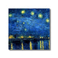 Van Gogh Natur Landschaft Gemälde Traditioneller Leinwand Wandkunst Druck in Sanften Farben