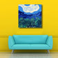 Van Gogh Natur Landschaft Gemälde Traditioneller Leinwand Wandkunst Druck in Sanften Farben