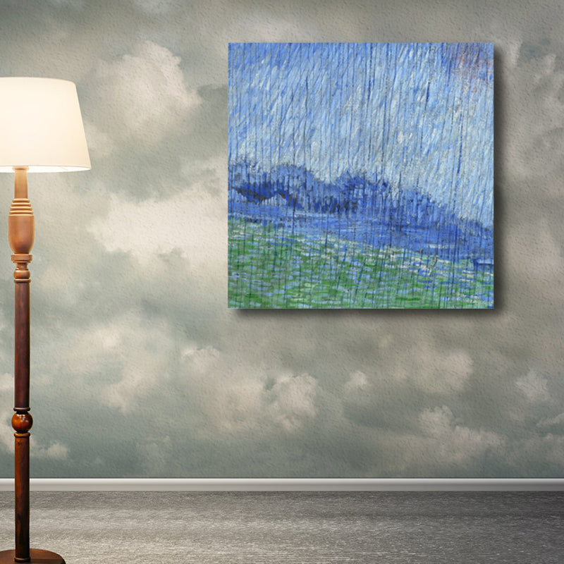 Van Gogh Natur Landschaft Gemälde Traditioneller Leinwand Wandkunst Druck in Sanften Farben